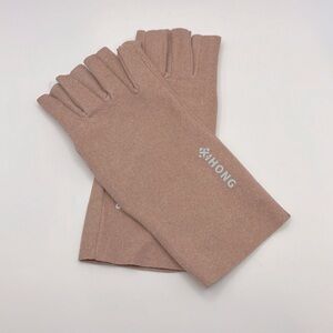 CASHMERE! Dusty Rose/Pink Fingertip-less Gloves